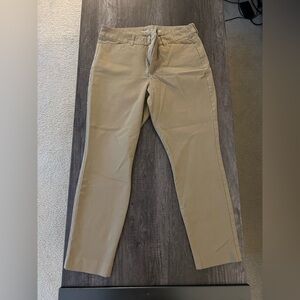 Old Navy High-Rise Pixie Skinny Pants - Khaki